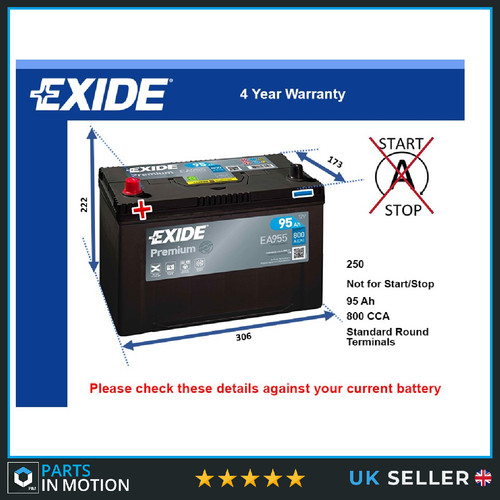 Battery fits lexus is220d - fits,