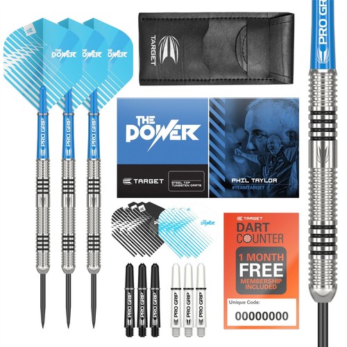 Target darts set - darts, phil