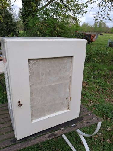 Vintage meat safe - meat, cabinet