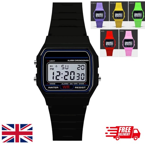 Casio f91w black digital retro - digital,