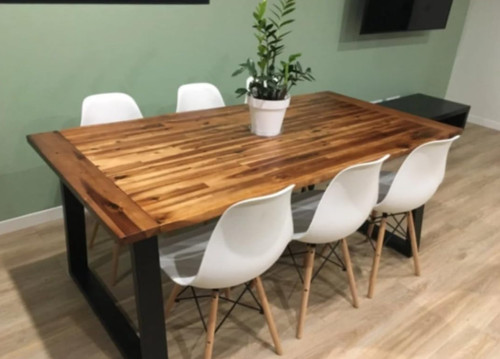 Industrial dining table - industrial,