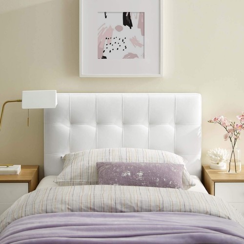 Modway lily tufted faux - modway,