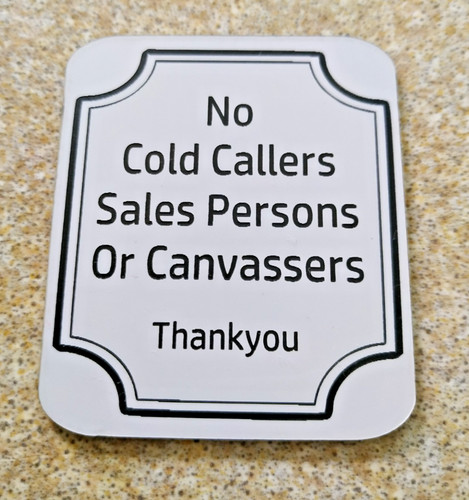Small engraved sign cold - small,