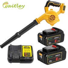 18V Cordless Garden Leaf Air Blower For Dewalt Li-ion Battery Snow Remove Dust