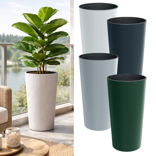 Tall flowerpot planter slim - tall,