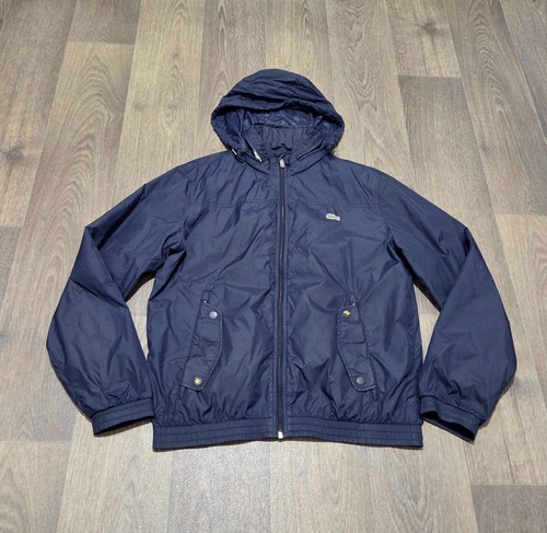 Lacoste jacket hooded - lacoste,