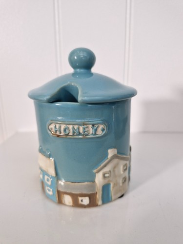 Country cottage ceramic lided - country,