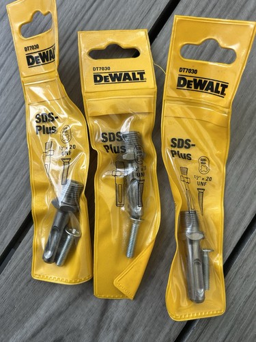 Dewalt 3pce dt7030 sds plus - sds, to