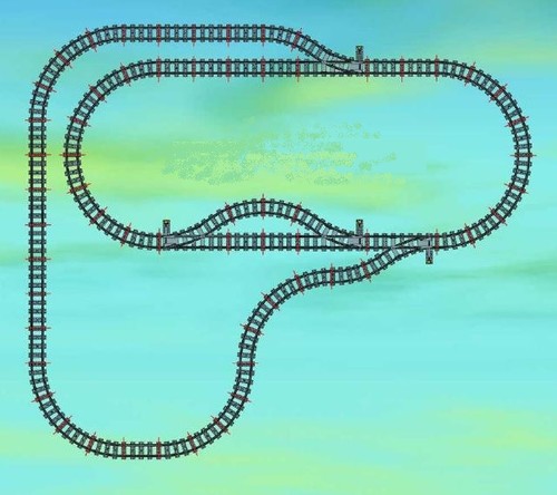 Lego train tracks - lego®,