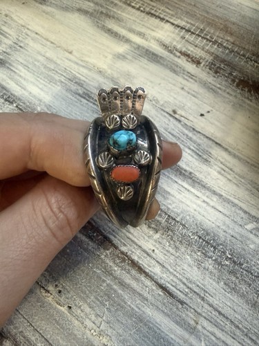Navajo turquoise vintage watch - vintage,