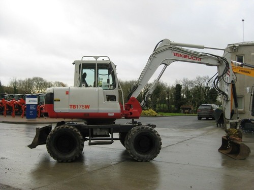 Takeuchi tb175w compact - tb175w,