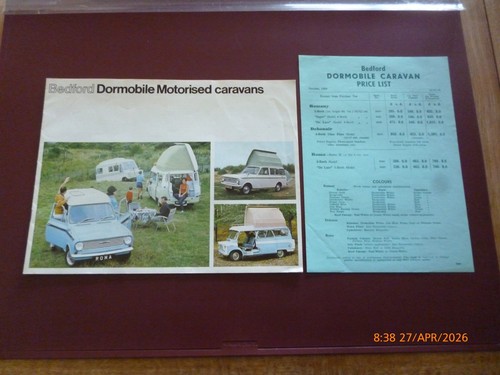 Bedford dormobile caravans - bedford,