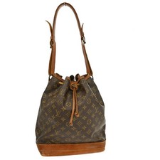 LOUIS VUITTON NOE DRAWSTRING SHOULDER BAG PURSE MONOGRAM M42224 A2 874 YQ00247