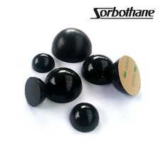 Sorbothane Hemispheres or Domes for Hifi Speaker Turntable Audio Isolation 4pcs
