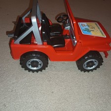 Bruder Cross Country Jeep 1993 Made in Germany Red Vintage Toy