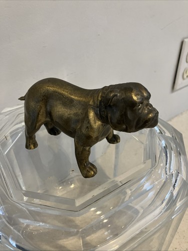 Vintage bronze tone spelter - vintage,
