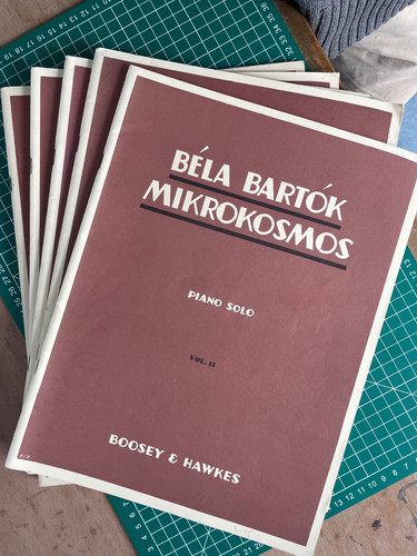 Bela bartok microcosmos boosey - bela,