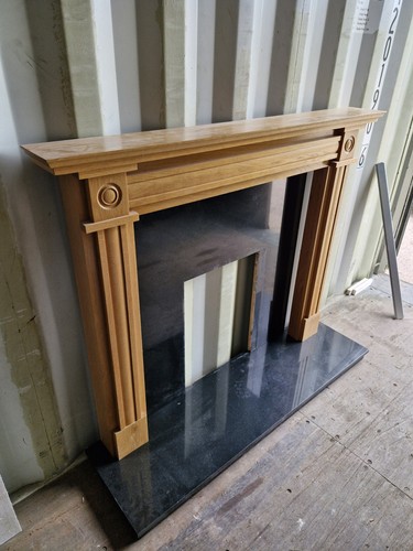 Traditional wood fireplace - wood,