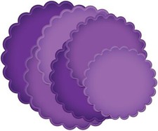 Spellbinders Grand Calibur Nestabilities Dies, Scalloped Circles