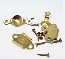 Cheval Mirror Movement Swivel Bracket Hinge Dressing Table Brass Plated CEN008