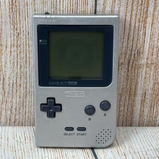 Nintendo Game Boy Pocket Silver Handheld Console 