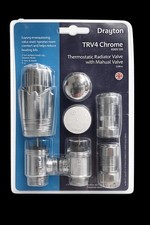 Drayton TRV4 Chrome