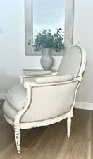 Authentic French Reupholstered