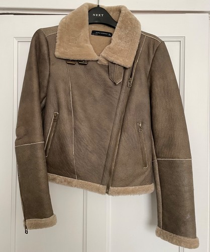 Zara faux shearling jacket