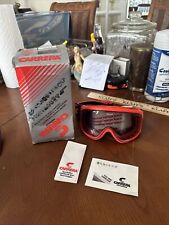 Vintage Original CARRERA Vision Everclear Ski Snowboard Goggles With Box