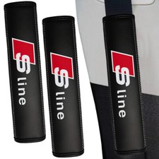 2X.Leather Seat Belt Covers