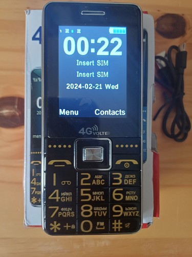 Volte big button - big, mobile