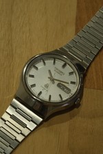 1978 SEIKO QUARTZ TYPE II, 7546-7090, JDM, Vintage rare, on steel bracelet