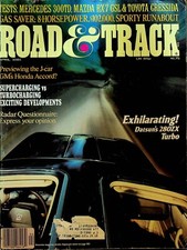 Road & Track Magazine April