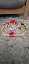 Kids Wooden Train Set, From