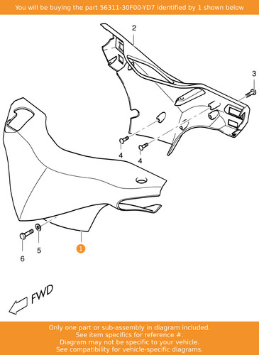 Suzuki cover handle front - cover,,