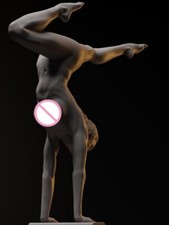 1/24 Scale Resin Figure Gymnast  Fantasy Scenes Diy Miniatures Diorama Model Kit