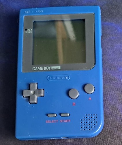 Nintendo game boy pocket - game, blue