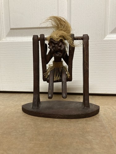 Tribal carved figure - tribal,