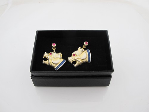 Reproduction fabergé bulldog - reproduction,