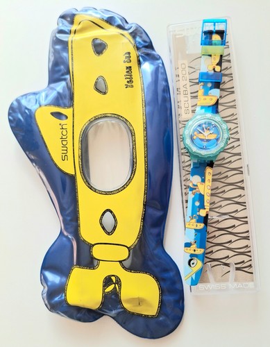 Swatch scuba yellow - swatch,