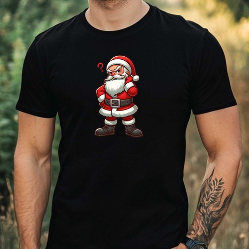 Mens funny santa theme - theme, cotton
