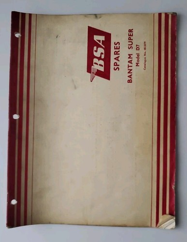 1963 bantam super oem - oem, d7