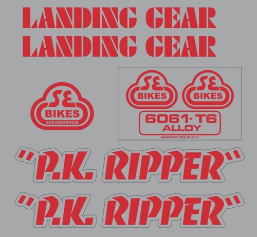 Racing ripper decal set - se,