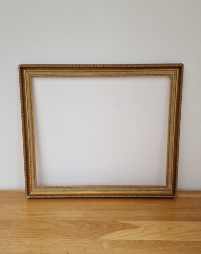 Vintage large gold ornate - vintage,
