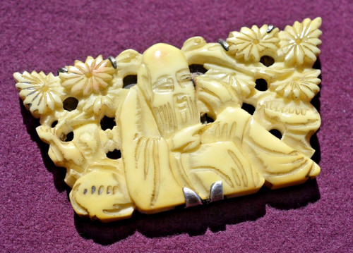 Antique chinese hand carved - hand,