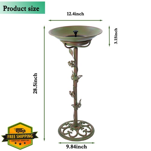 Mnrylkb solar bird bath - mnrylkb,