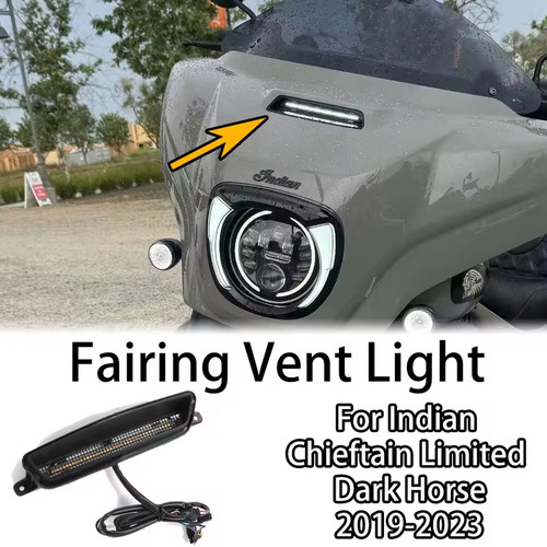 Fairing vent insert light - vent,