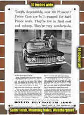 Metal Sign - 1960 Plymouth