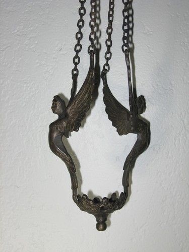 Angels sanctuary lamp - lamp, hanging