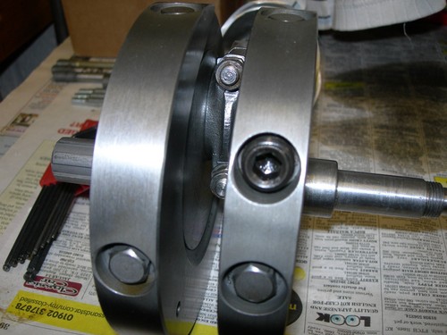 Bsa c25 b25 crank sludge - crank, trap